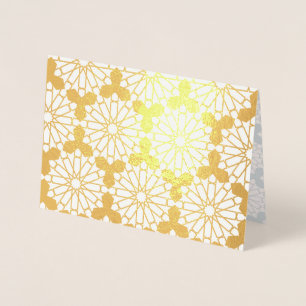 Elegantes islamisches Kunstdesign Folienkarte