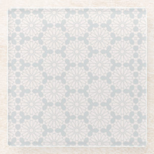 Elegantes islamisches Kunstdesign Glasuntersetzer