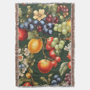 Elegantes italienisches Design mit Obst und Blume Decke