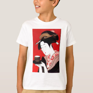 Elegantes japanisches Lady Tea Feste T-Shirt