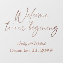 Elegantes Kalligrafie-Skript Einfache Bohemische M