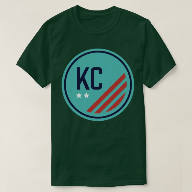 elegantes Kansas Current-Design T-Shirt (Design vorne)
