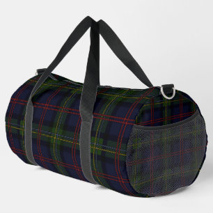 Elegantes Karo Rustikales Tartan Duffle Bag