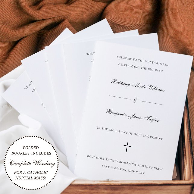 Elegantes katholisches Hochzeitsmesse-Zeremoniepro (Von Creator hochgeladen)