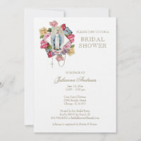 Elegantes katholisches Mary Brautparty Eucalyptus 