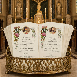 Elegantes katholisches Programm für traditionelle