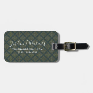 Elegantes keltisches Knoten-Muster Gepäckanhänger