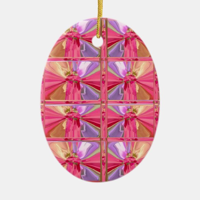 Elegantes Keramikornament (Vorne)