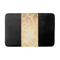 elegantes klares Imitatgold und schwarze Streifen