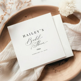 Elegantes klassisches Brautparty Serviette