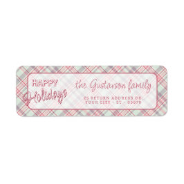 Elegantes klassisches rustikales Kariertes Muster