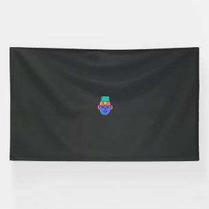 Elegantes Kleeblatt-Design für St. Patrick's Banner