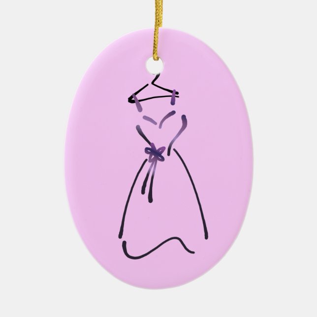 Elegantes Kleidungsdesign mit individualisierbarem Keramikornament (Vorne)