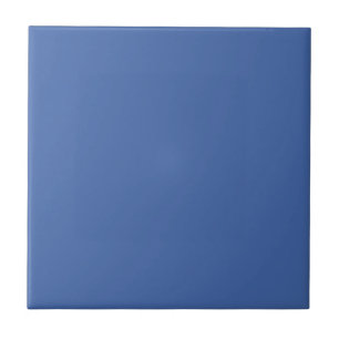Elegantes Kobaltblau Minimalistisches Vollton Fliese