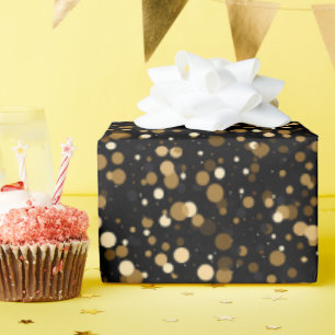 Elegantes Konfetti-Fliesenmuster Geschenkpapier