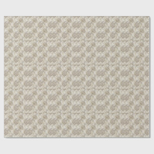 Elegantes königliches florales Paisley-Design-Must Geschenkpapier