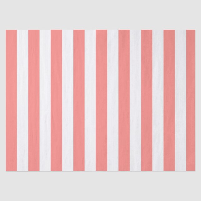 Elegantes Korallenmuster Seidenpapier (Vorderseite)
