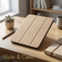 Elegantes Kraft-Textur-iPad-Mini-Cover-Design