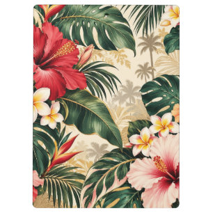 Elegantes Kupfer-Gold-Herbstlaub Botanisches Muste Klemmbrett
