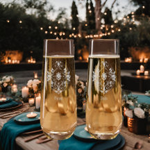 Elegantes Kupfer Türkis