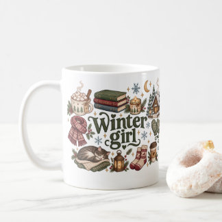 Elegantes kuscheliges Winter-Personalgeschenk Kaffeetasse
