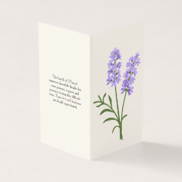 Elegantes Lavenderbeerprogramm