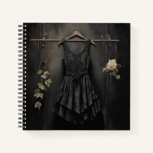 Elegantes LBD Vintag Fashion Journal Notizbuch