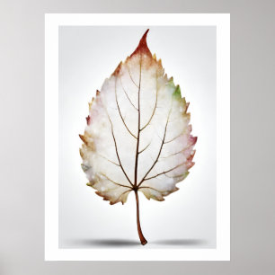 Elegantes Leaf Natures Vein Artprint Poster