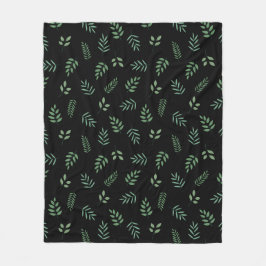 Elegantes Leaf Print Fleece - Gemütliches und stil