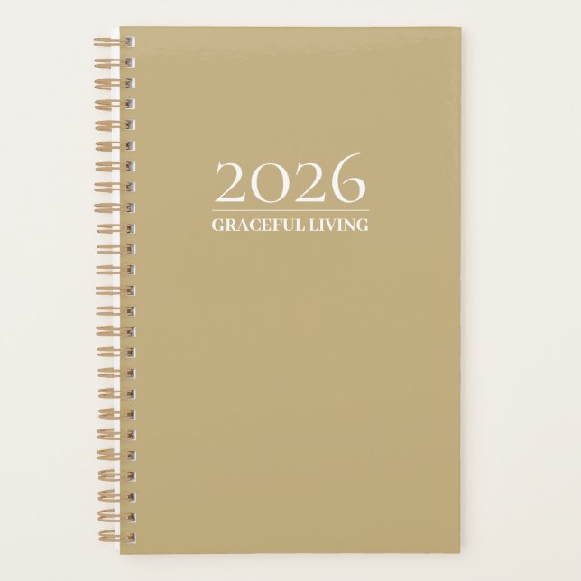 Elegantes Leben | Wellness-Planer für 2026 Planer (Vorderseite)