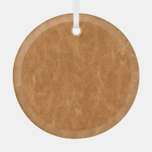 Elegantes Lederhintergrund Ornament Aus Glas