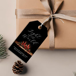 Elegantes Licht der Weltbibel Weihnachten Geschenkanhänger