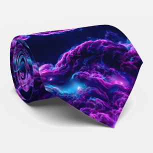 Elegantes Lila Krawatte