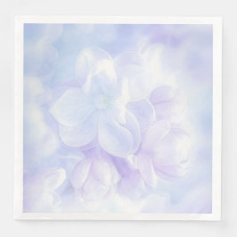 Elegantes Lila Lilac-Blume-Design Serviette