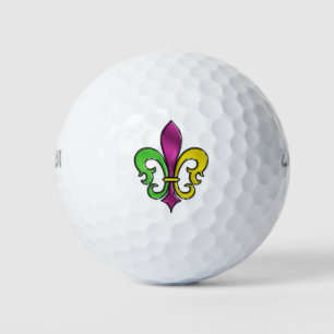 Elegantes Lilie Design Golfball