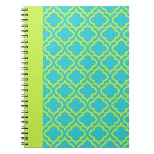 Elegantes Limonen-Notizbuch Notizblock