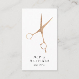 Elegantes Logo der Rose mit Goldfolie Visitenkarte