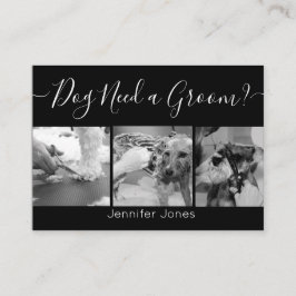 Elegantes Logo für die Grooming-Darstellung von Sc Visitenkarte