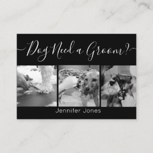 Elegantes Logo für die Grooming-Darstellung von Sc Visitenkarte