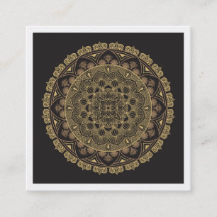 Elegantes Lotusblumen-Logo Yoga Visitenkarte