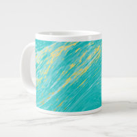 Elegantes luxuriöses, goldblaues Marmordesign