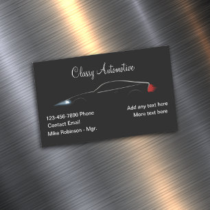 Elegantes Magnet-Design für Visitenkarten im Autom Magnetische Visitenkarte
