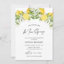 Elegantes Main Squeeze Brautparty