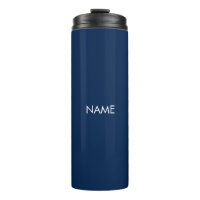 Elegantes marineblaues individuelle Name-Monogramm