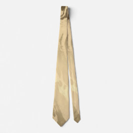 Elegantes Marmorgold Krawatte