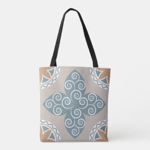 Elegantes marokkanisches Mosaikfliesenmuster Boho
