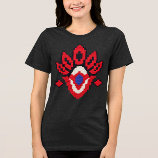 Elegantes marokkanisches Ornamentmuster | Traditio Tri-Blend Shirt