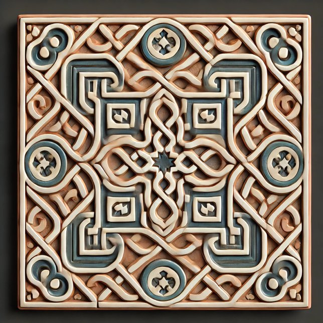 Elegantes marokkanisches Zellige Tile - Intricate  Fliese (Von Creator hochgeladen)