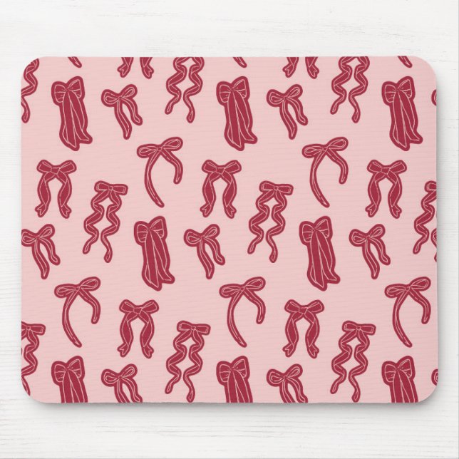 Elegantes Mausteppich mit Design von feinen Knoten Mousepad (Vorne)