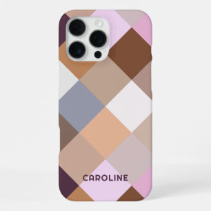 Elegantes Mauve Rosa Pfirsich Orange Violett Rosa iPhone 16 Pro Max Hülle